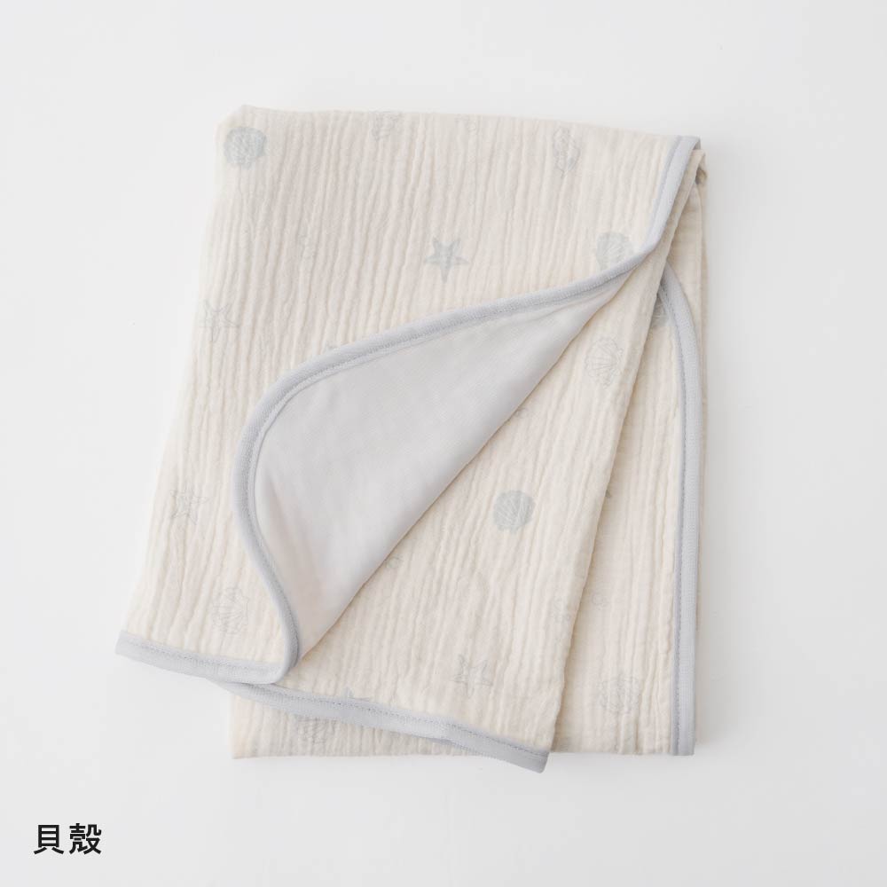 【涼感×有機棉】雙面涼感嬰兒蓋毯 (70×90cm)