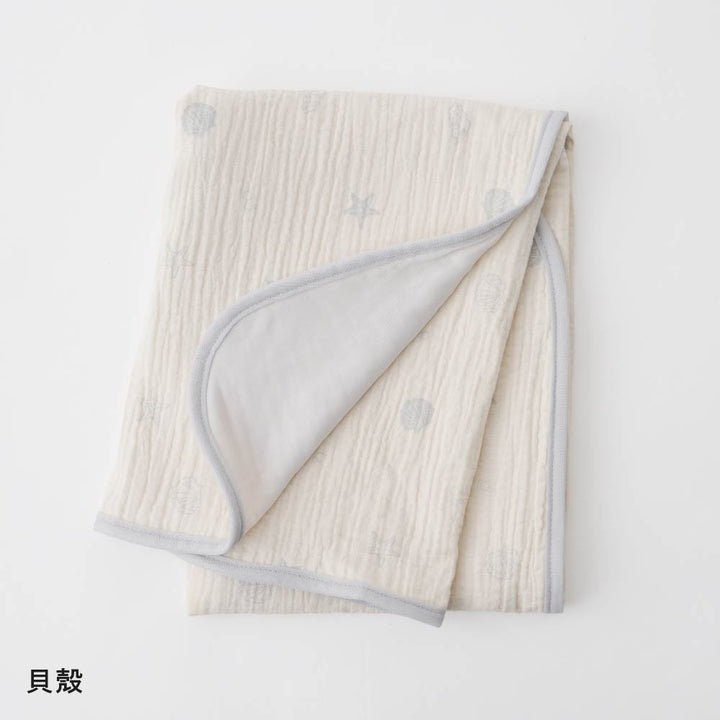 【涼感×有機棉】雙面涼感嬰兒蓋毯 (70×90cm)