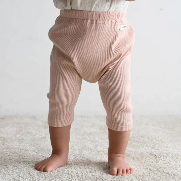 【春夏系列】七分羅紋內搭褲