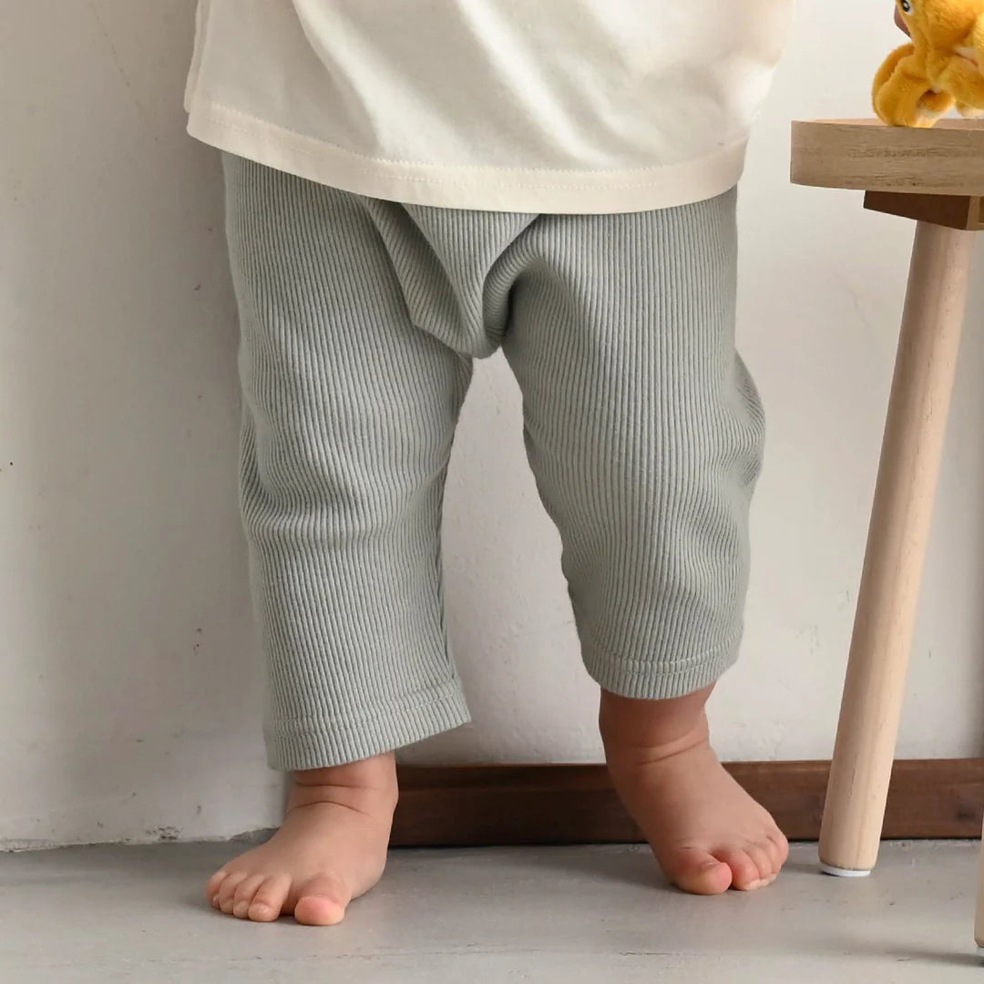 【春夏系列】七分羅紋內搭褲