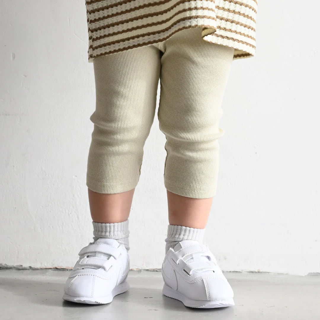 【春夏系列】七分羅紋內搭褲