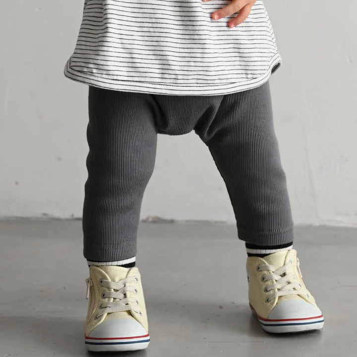 【春夏系列】七分羅紋內搭褲