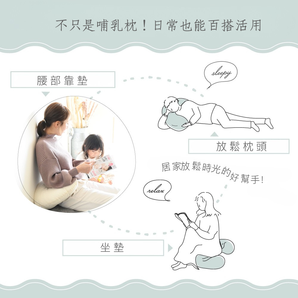 哺乳月亮枕枕芯