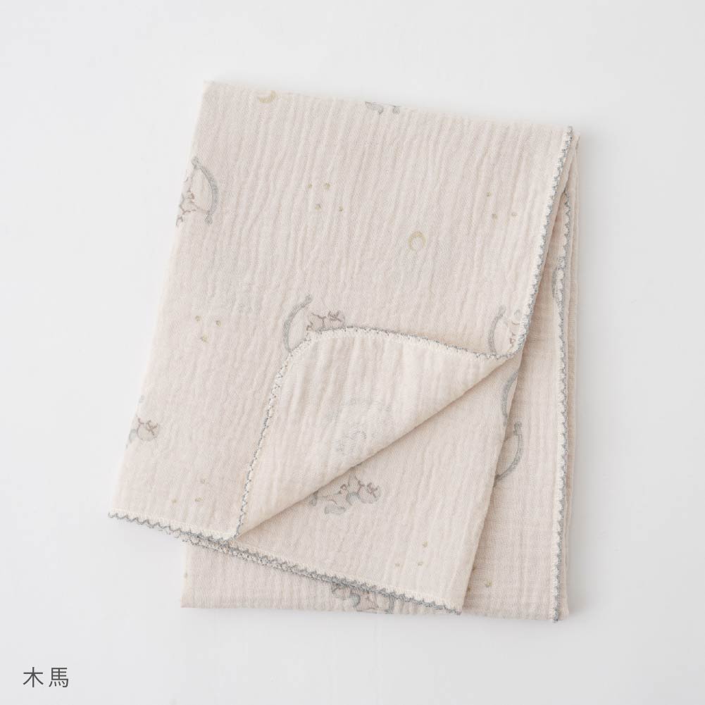 二重紗嬰兒蓋毯 (65×85cm)