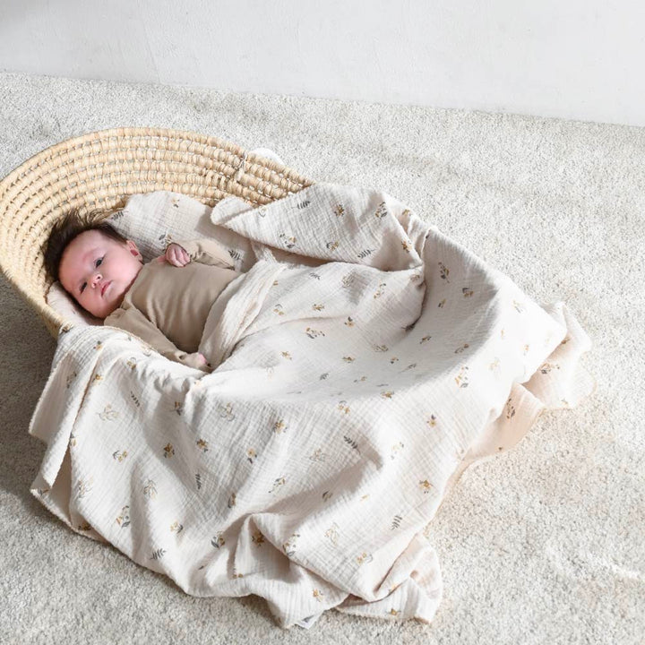 二重紗嬰兒蓋毯 (65×85cm)