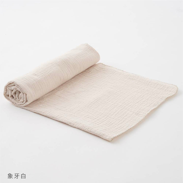 多用途雙層紗包巾被（100*100cm)