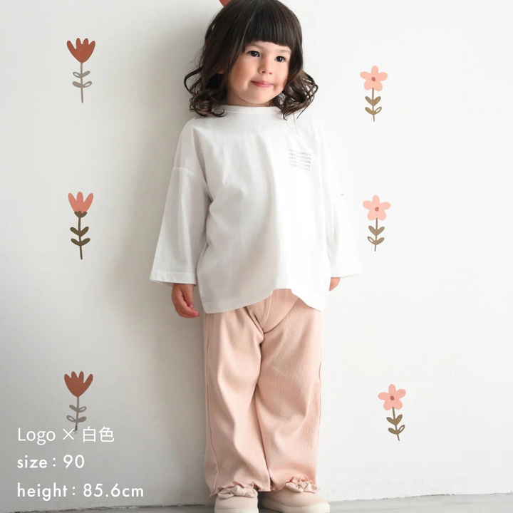 【春夏系列】兒童寬鬆長袖 T恤
