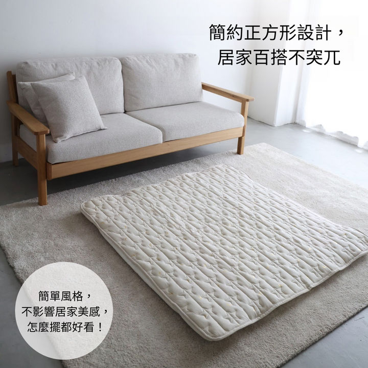 【組合】遊戲地墊套＋寶寶雲朵感地墊(天竺棉)